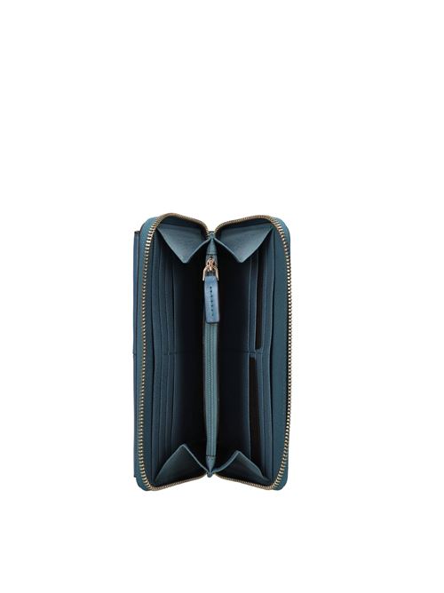 Portafoglio in pelle THE BRIDGE | 017034BXAZZURRO